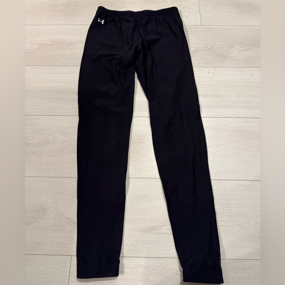 Under Armour Base Layer Thermal Underwear Leggings Women’s Black Long Johns
